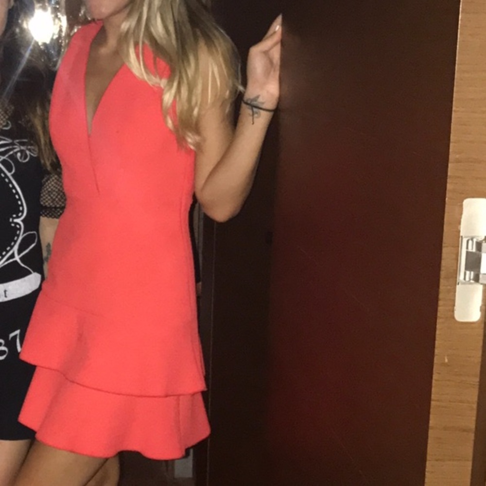 Sandro Red Dress Size 0